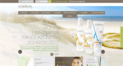 Desktop Screenshot of aderma.it