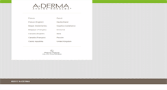 Desktop Screenshot of aderma.com