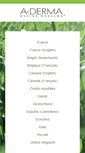 Mobile Screenshot of aderma.com