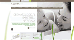 Desktop Screenshot of aderma.co.uk